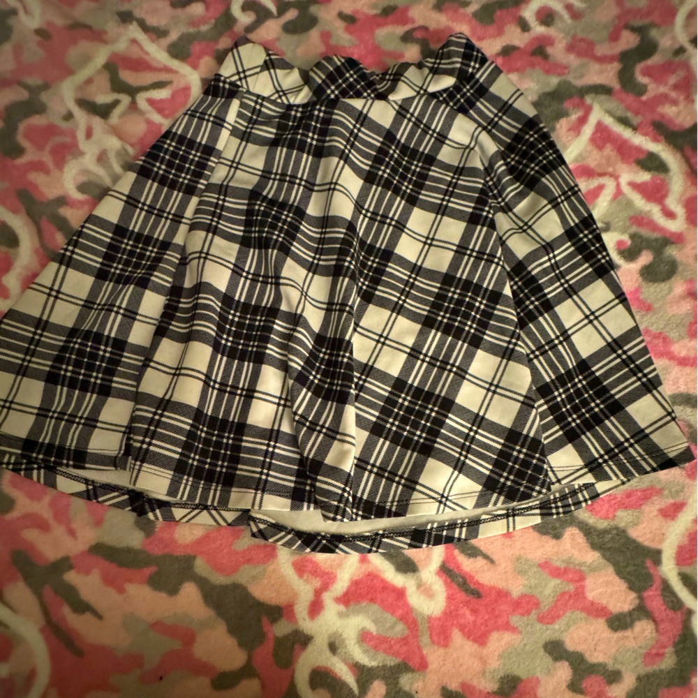 Plaid skater skirt xs
